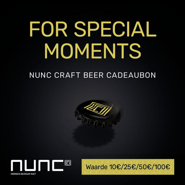 NUNC craft beer cadeaubon